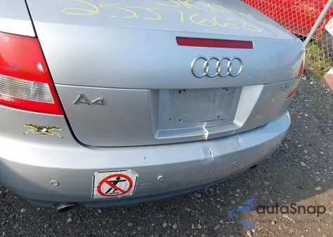 2006 Audi A4 1.8T из США, поврежденный, VIN WAUAC48H96K010100